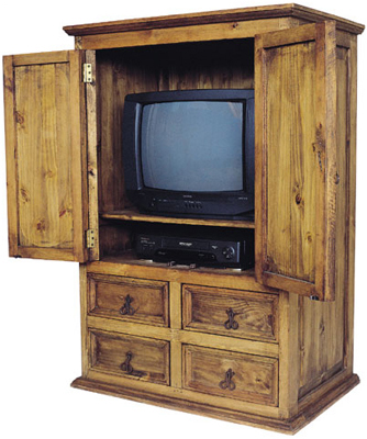 PINE TV CABINET SAN FERNANDO