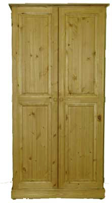 WARDROBE 2 DOOR FULL HANGING SOMERSET