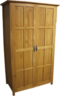 pine WARDROBE 2 DOOR LINTON