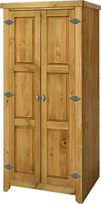 pine WARDROBE ALL HANGING AMALFI VALUE