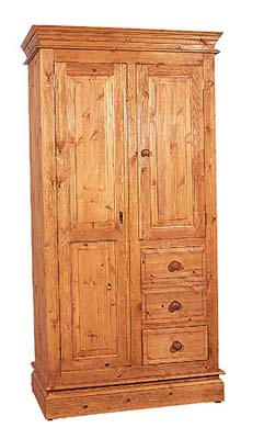 pine WARDROBE COMBINATION ROMNEY