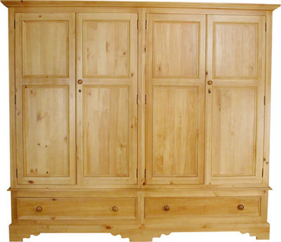 pine WARDROBE QUAD ROSSENDALE Pt4