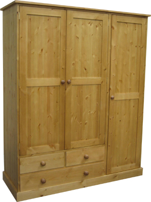 pine WARDROBE TRIPLE COMBI SHAKER