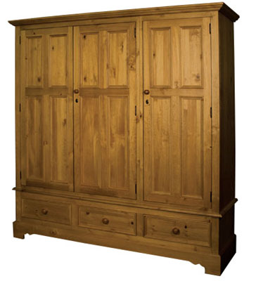 pine WARDROBE TRIPLE ROSSENDALE Pt4