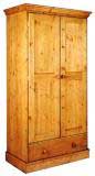 pine WARDROBE WITH DRAWER CORNISH