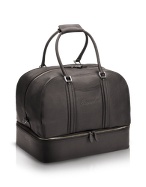 1774 - Ebony Rugato Calfskin Sports Bag