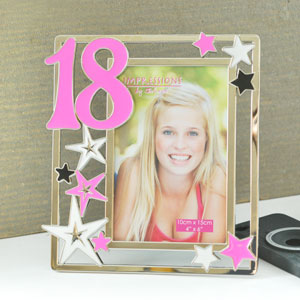 18th Birthday 4 x 6 Photo Frame