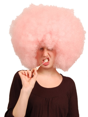 Pink Afro Wig