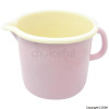 Pink Enamel Milkpot 1Ltr