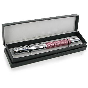 Pink Glitter Ball Point Pen