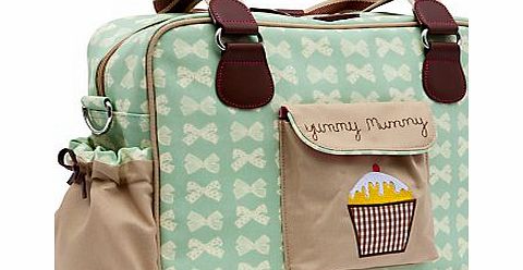 Pink Lining Yummy Mummy Changing Bag, Peppermint