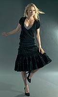 Pink Soda Womens Lace Prairie Skirt