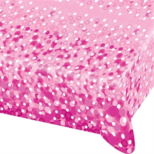 Sparkle Plastic Table Cover