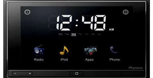 Pioneer SPH-DA01 Mechless Advanced AppRadio for iPhone 4/Internet Radio/GPS Enhanced Radio