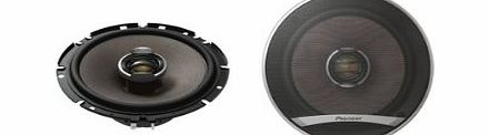 Pioneer TS-E1702i 17cm 2-Way 180W Max Power Dual Layer Kevlar / Basalt Cone Soft Dome Tweeter