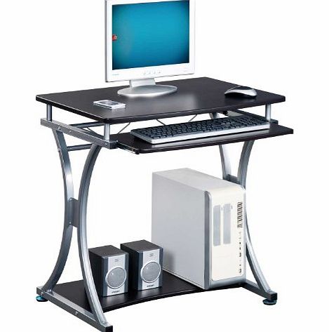 Piranha Trading Piranha PC11 BLACK COMPACT COMPUTER DESK for the Home Office