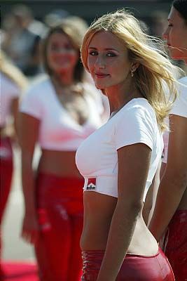 Pit Babes Pit Babe 2003 Hungarian Grand Prix Poster - Medium (42cm x 30cm)