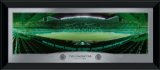 PIX4GIFTS Celtic Park Framed Empty Stadium `Green Lights` 30x11` Panoramic, Celtic FC.