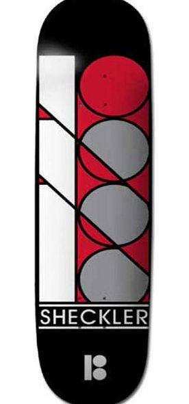 Plan B Sheckler Stack Mini Skateboard Deck -