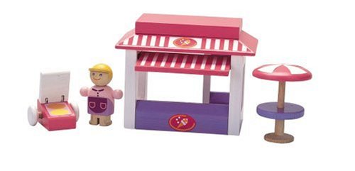 Plan Toys Plan City 60660: Ice Cream Kiosk