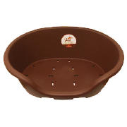 dog bed medium chocolate brown