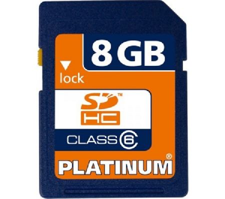 PLATINUM 177112 SD 8 GB 6/18 centilitre 6 SDHC PLT