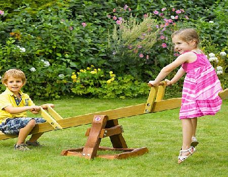 Play Centres Plum Premium Wooden Seesaw