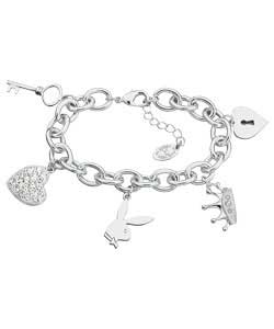 playboy 5 Charm Bracelet