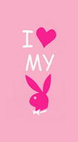 Playboy BEACH TOWEL I LOVE MY BUNNY