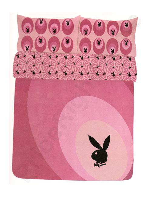 Playboy Echo Bunny Double Duvet Cover