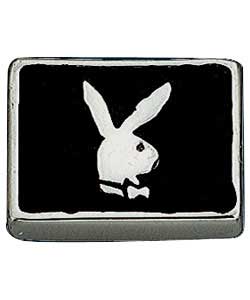 Playboy Gents Black Bunny Earring