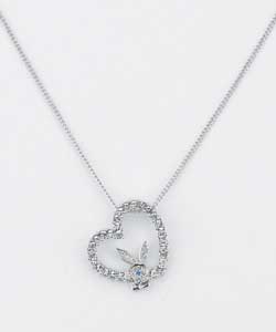 heart bunny necklet
