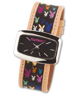 Ladies Multicoloured Rabbits Strap Watch