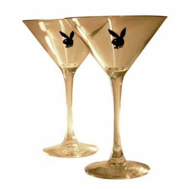 Martini Glasses Black