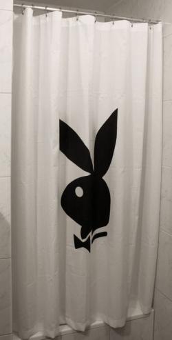 PLAYBOY SHOWER CURTAIN