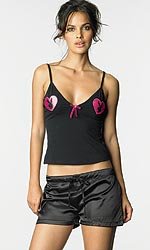 Playboy Womens Shortie Pyjamas