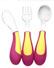 Easy Grip 3pc Metal Cutlery Set