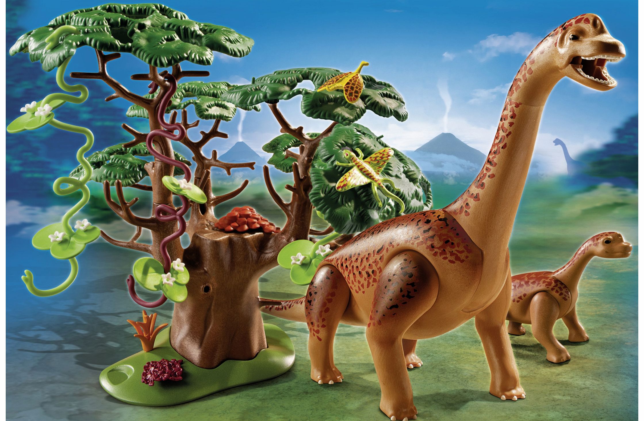 Brachiosaurus With Baby 5231