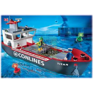 Playmobil Cargo Harbour Ship