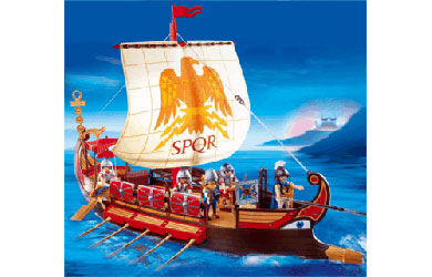 playmobil Warriorand#39;s Ship 4276