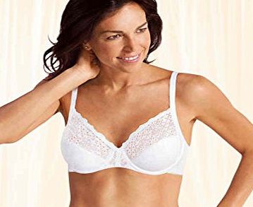 Playtex Beauty Cross Full Cup 6879 (32B, White)