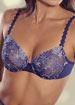 Playtex Entwine Blue underwired bra