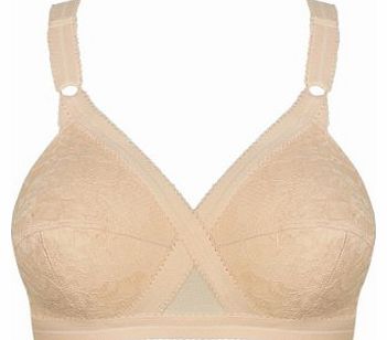 Womens Cross Your Heart Soft Bra 556 42 C skin