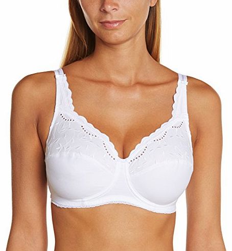 Womens Plain or unicolor Underwired Bra - White - 34B (Brand size: 90B)