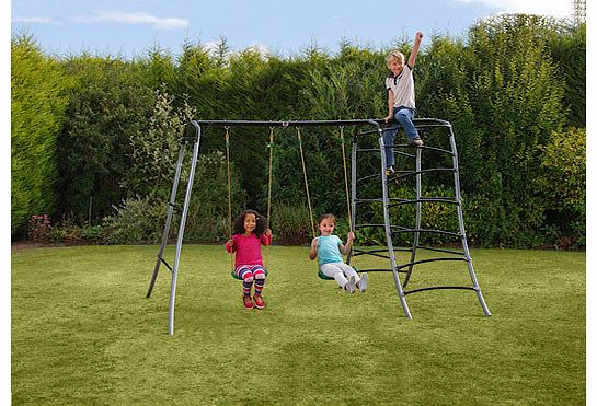 Plum Vela Metal Swing Set