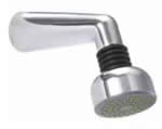 Plumbworld Fixed Chrome Single Spray Shower Kit 200