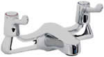 Plumbworld Lever Action Deck Bath Filler Tap