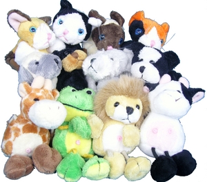 Plush Magnets Animals