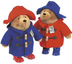 Plush Paddington Bear With Boots