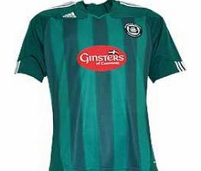 Plymouth Adidas 2010-11 Plymouth Adidas Home Football Shirt